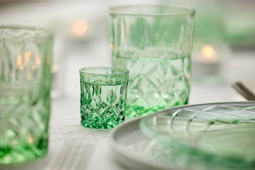 Bicchierini da shot Sorrento 4 cl confezione da 4 - Verde - Lyngby Glas