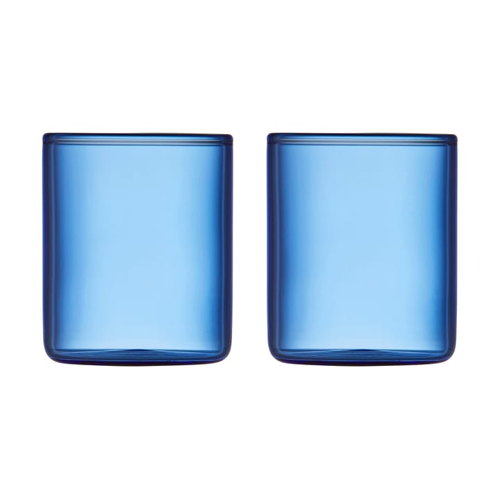 Bicchierino da shot Torino 6 cl, confezione da 2 - Blue - Lyngby Glas