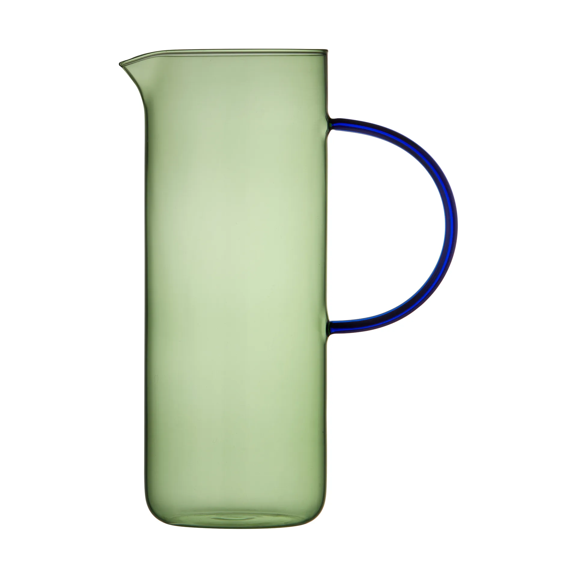 Brocca Torino 1,1 l, Green-blue Lyngby Glas