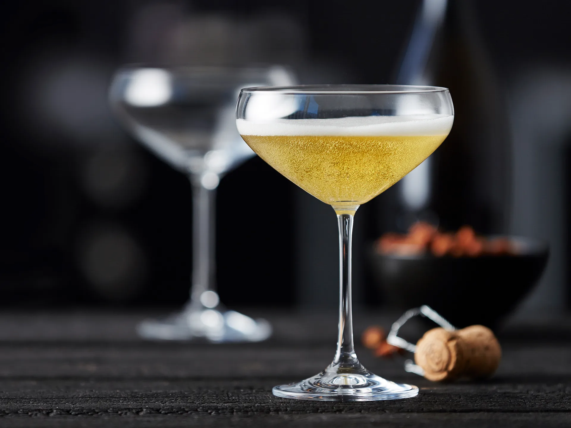 Calice da champagne Juvel coupe da 34 cl, confezione da 4, Cristallo Lyngby Glas