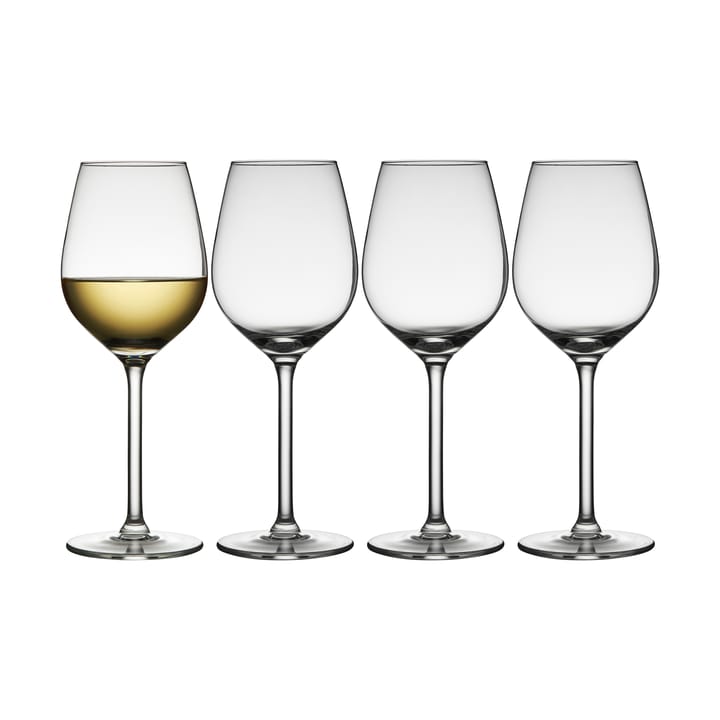 Calice da vino bianco Juvel da 38 cl, confezione da 4 - Chiaro - Lyngby Glas