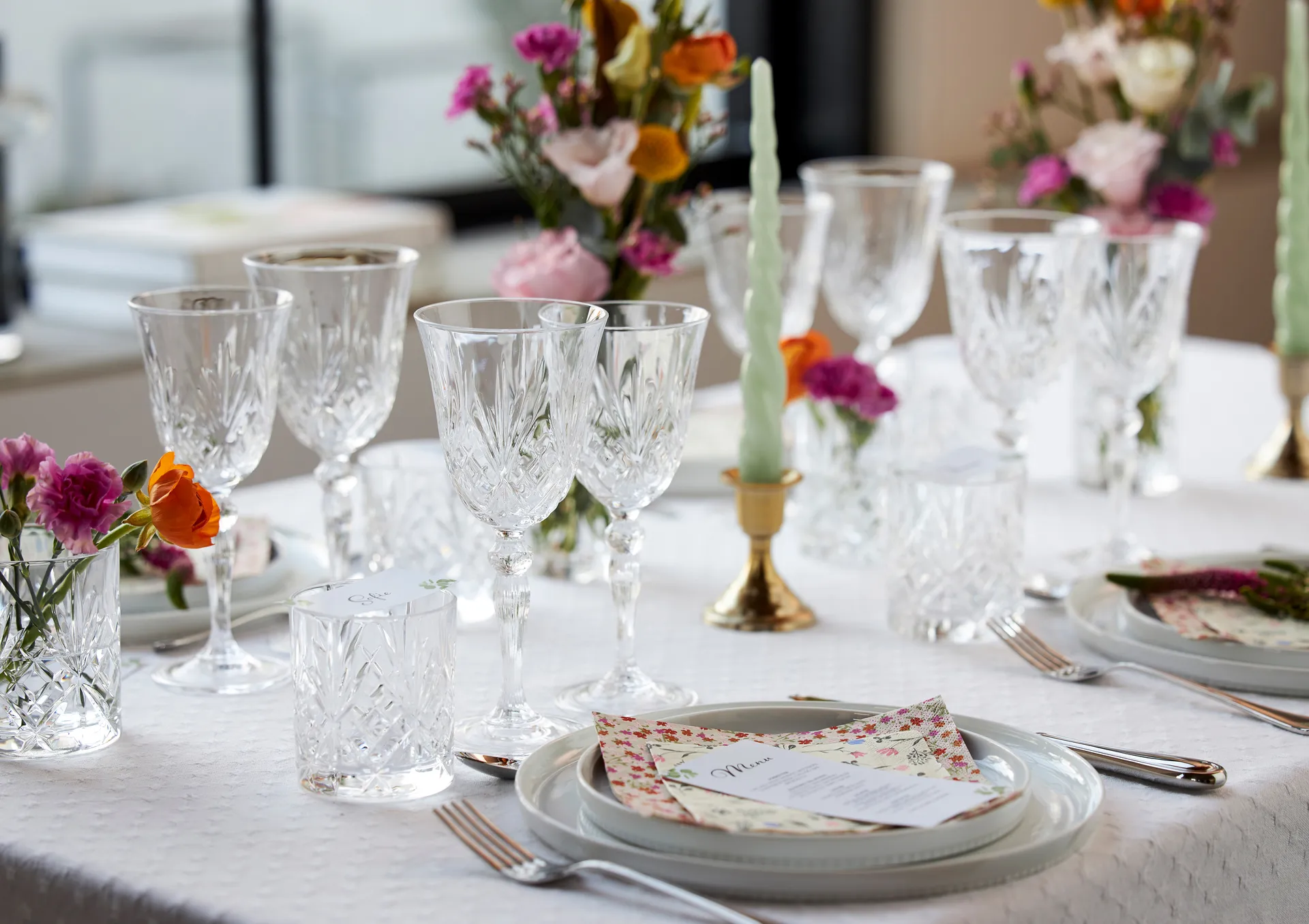 Calice da vino bianco Melodia da 21 cl, confezione da 4, Cristallo Lyngby Glas