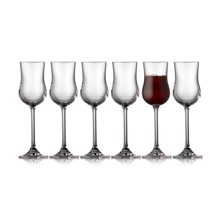 Calice da vino Juvel da 9 cl, confezione da 6 - Cristallo - Lyngby Glas