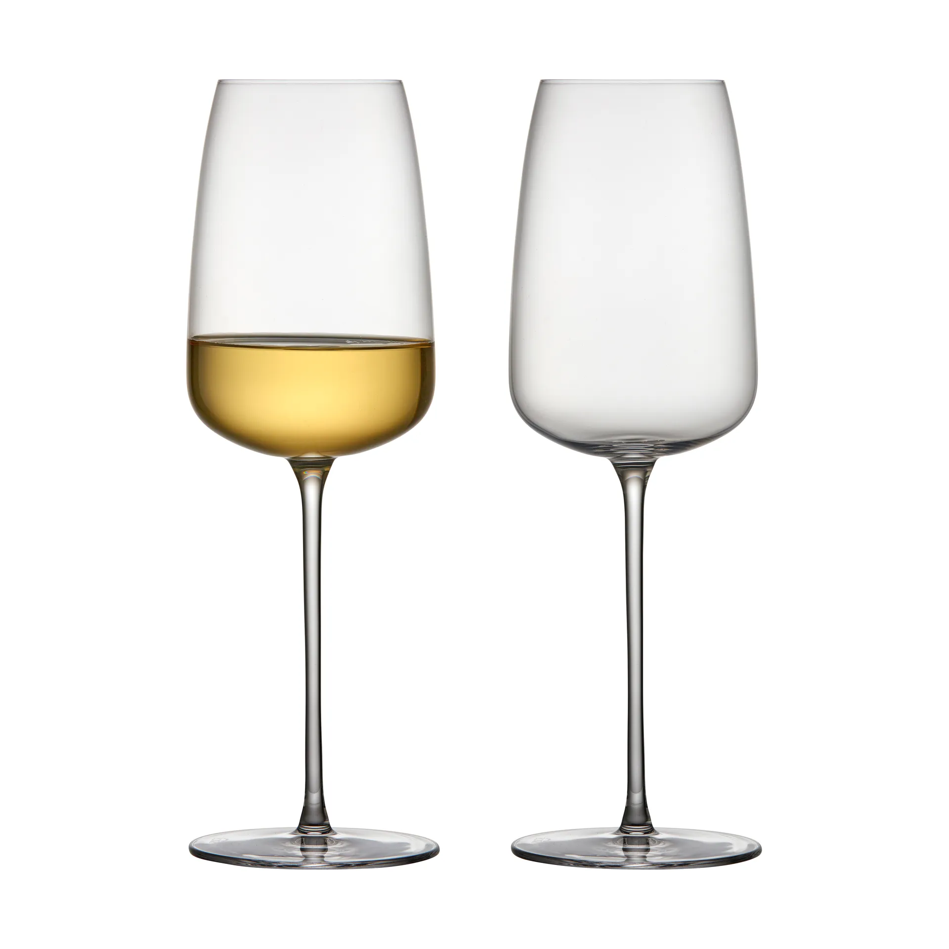Calice per vino bianco Zero, 48 cl, confezione da 2, Clear Lyngby Glas
