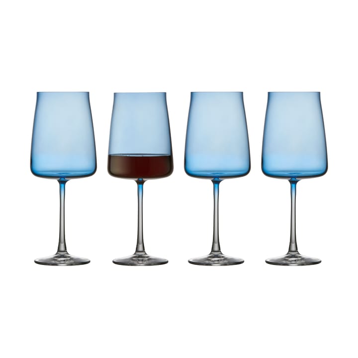 Calice per vino bianco Zero, 54 cl, confezione da 4 - Blue - Lyngby Glas
