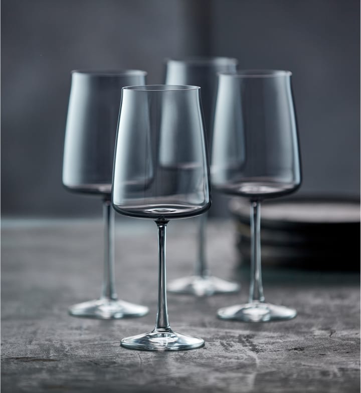 Calice per vino bianco Zero, 54 cl, confezione da 4, Smoke Lyngby Glas