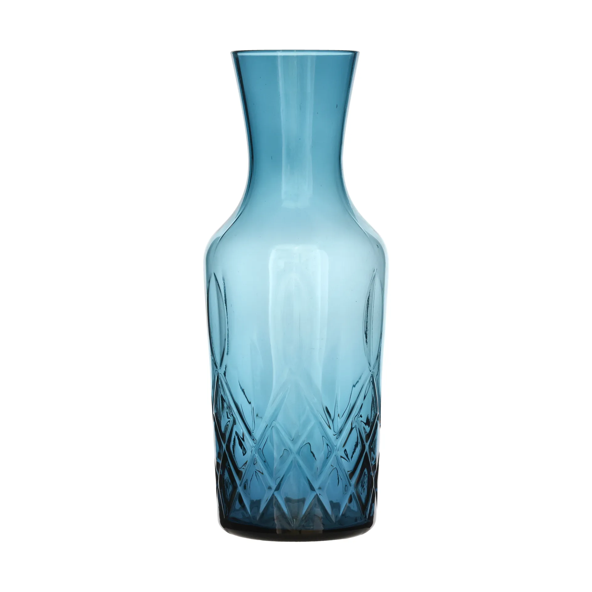 Caraffa per acqua Sorrento 1 litro, Blu Lyngby Glas
