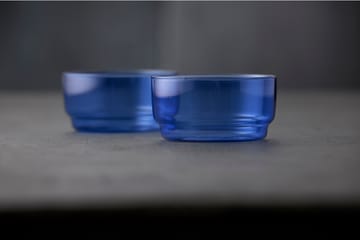 Ciotola Torino 50 cl confezione da 2 - Azzurro - Lyngby Glas