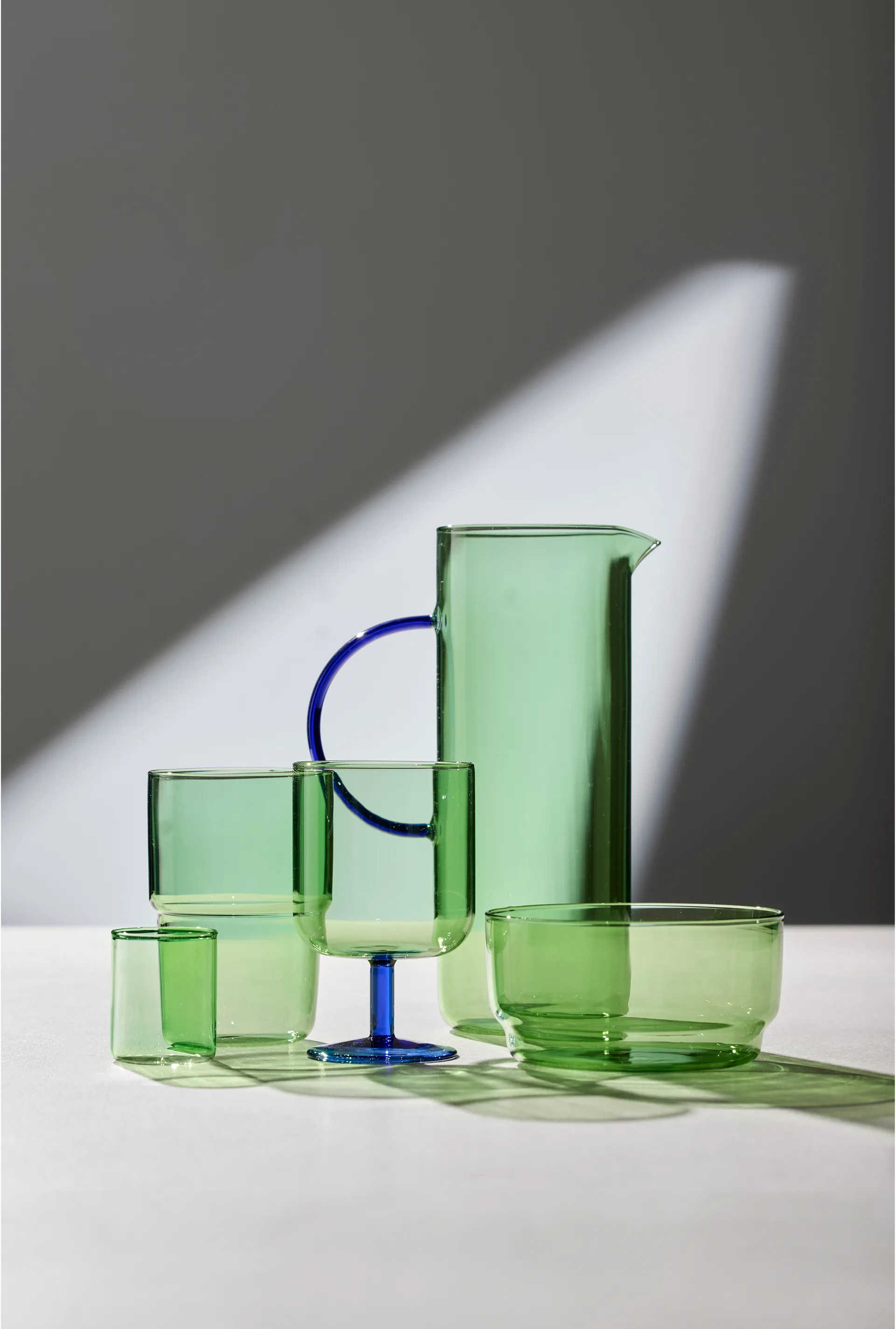 Ciotola Torino 50 cl confezione da 2, Verde Lyngby Glas