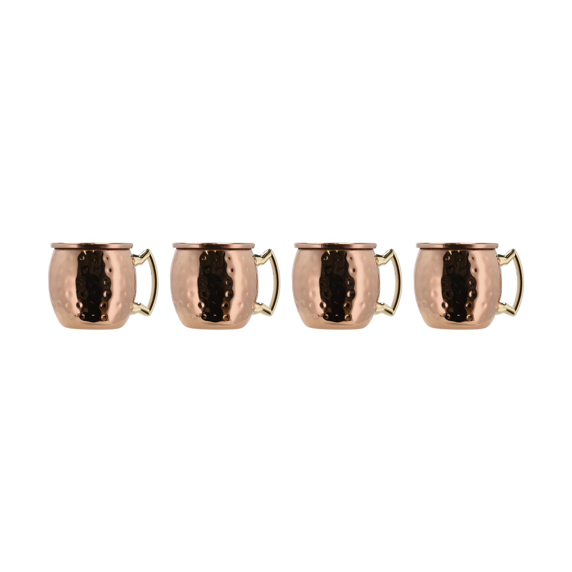 Mini bicchiere da liquore Moscow Mule, 8 cl, confezione da 4, Rame Lyngby Glas