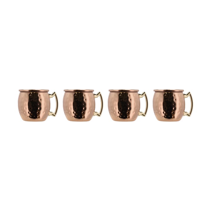 Mini bicchiere da liquore Moscow Mule, 8 cl, confezione da 4 da Lyngby Glas  