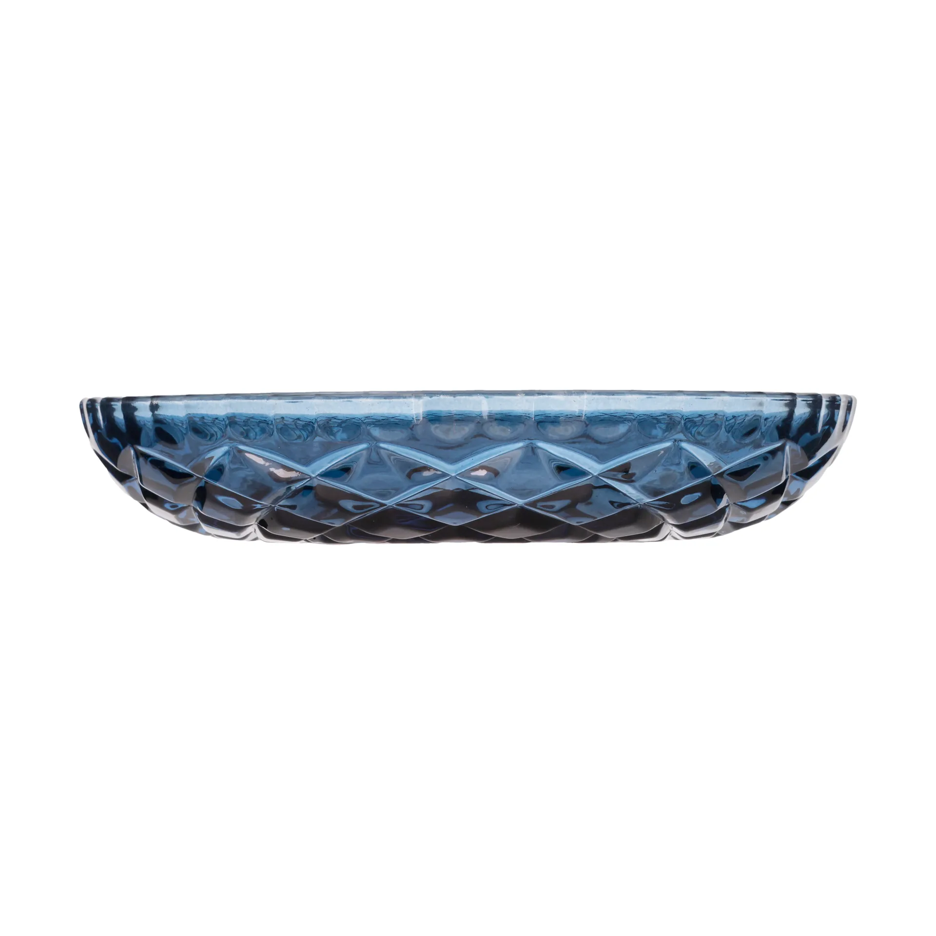 Piattino Sorrento, Ø 16 cm, confezione da 4, Blu Lyngby Glas