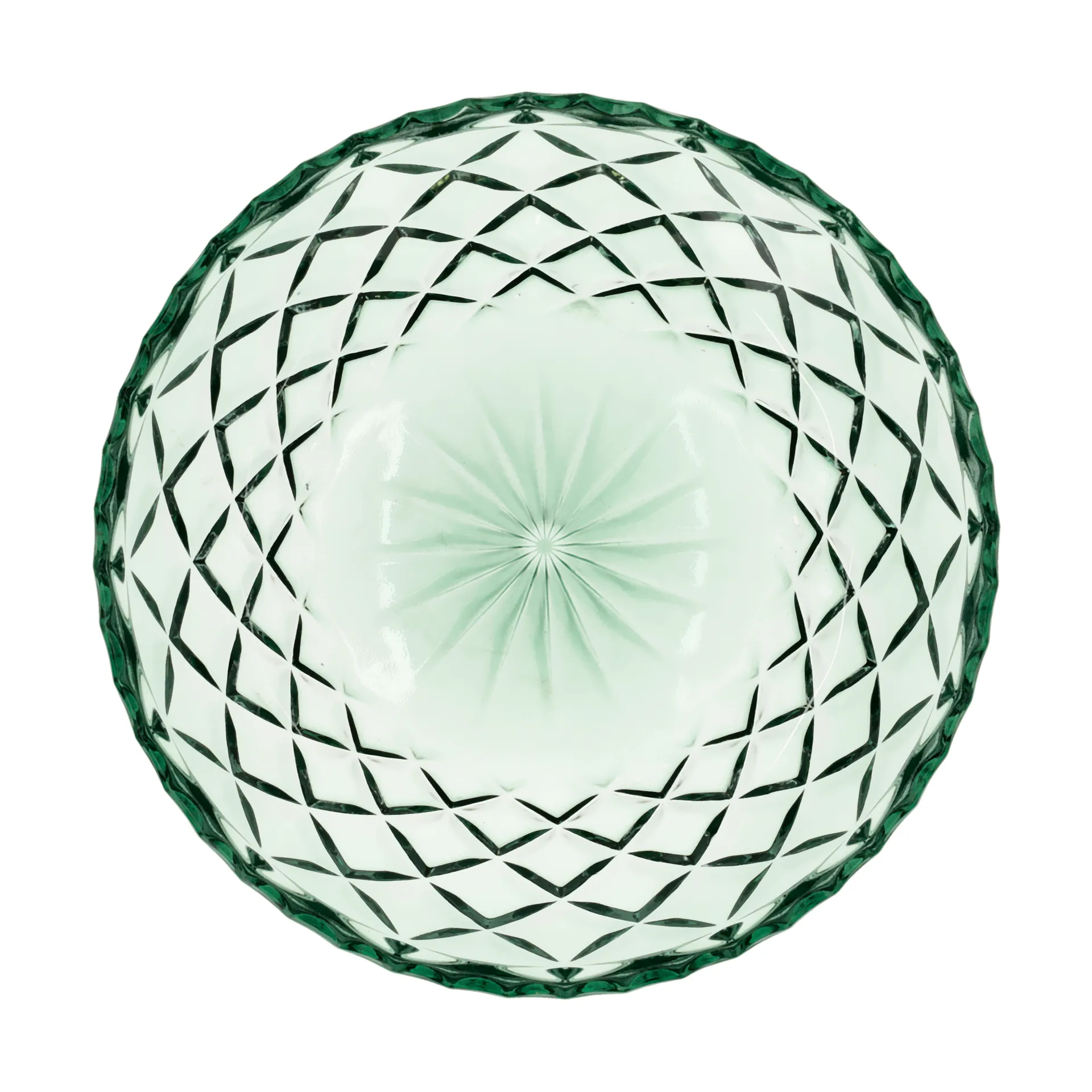 Piattino Sorrento, Ø 16 cm, confezione da 4, Verde Lyngby Glas