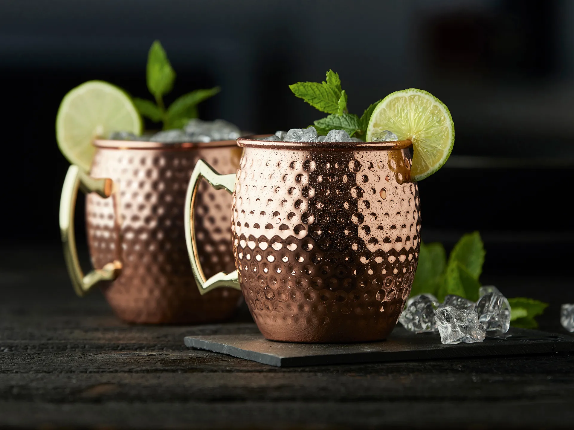 Tazza Moscow Mule 55 cl, confezione da 2, Rame Lyngby Glas