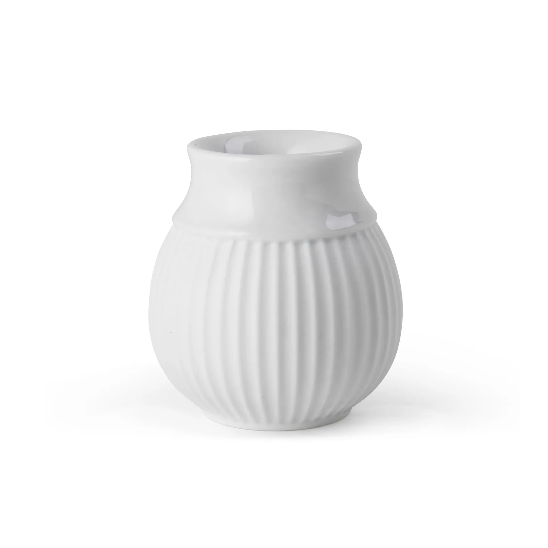 Candeliere Curve 7 cm, Bianco Lyngby Porcelæn