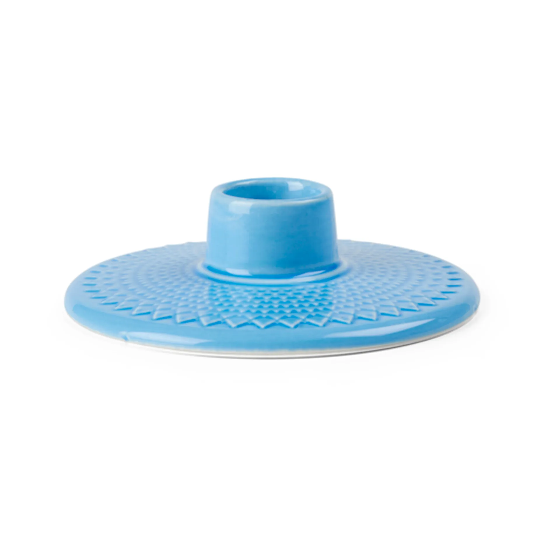 Candeliere Rhombe 3 cm, Blu Lyngby Porcelæn