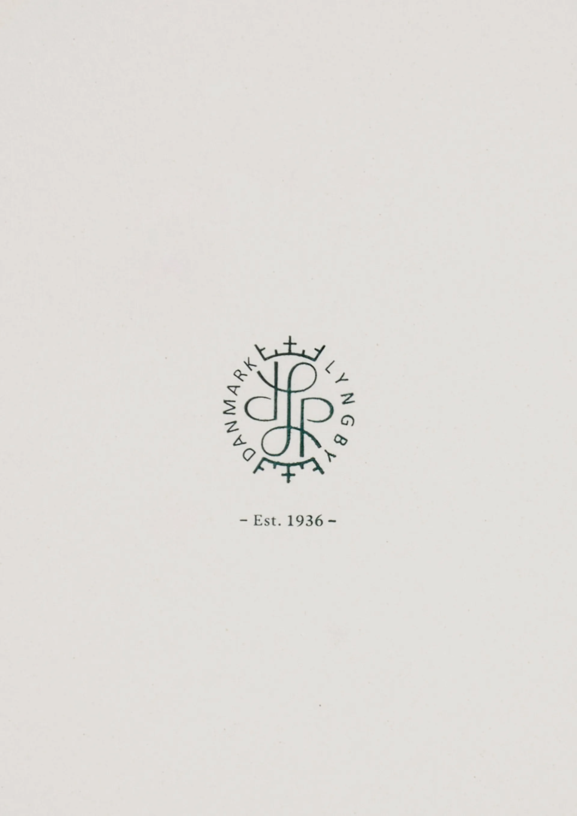 Candeliere Rhombe 3 cm, Blu Lyngby Porcelæn