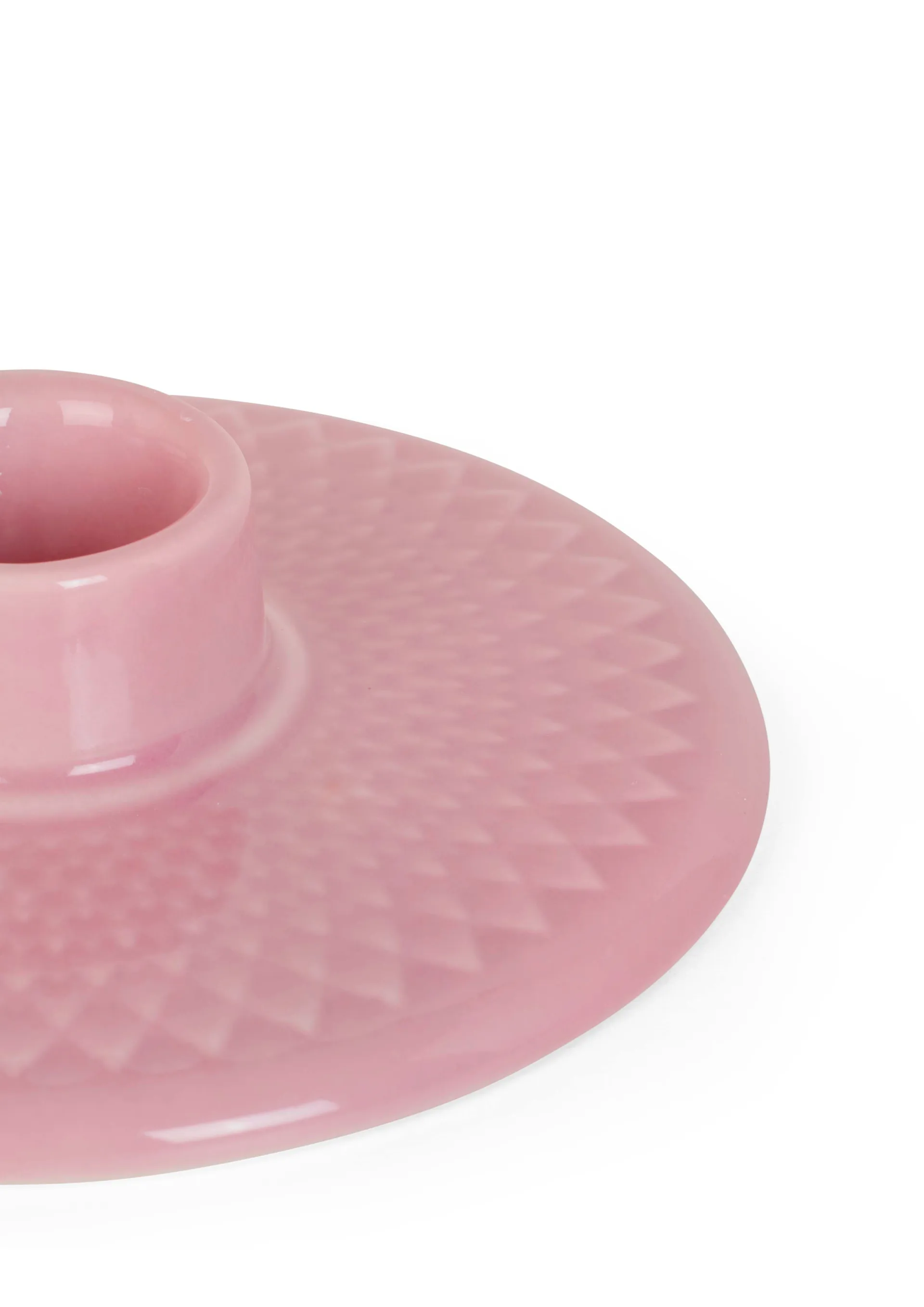 Candeliere Rhombe 3 cm, Rosa Lyngby Porcelæn
