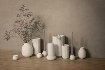 Candelieri Curve Block Ø 11 cm - Bianco - Lyngby Porcelæn