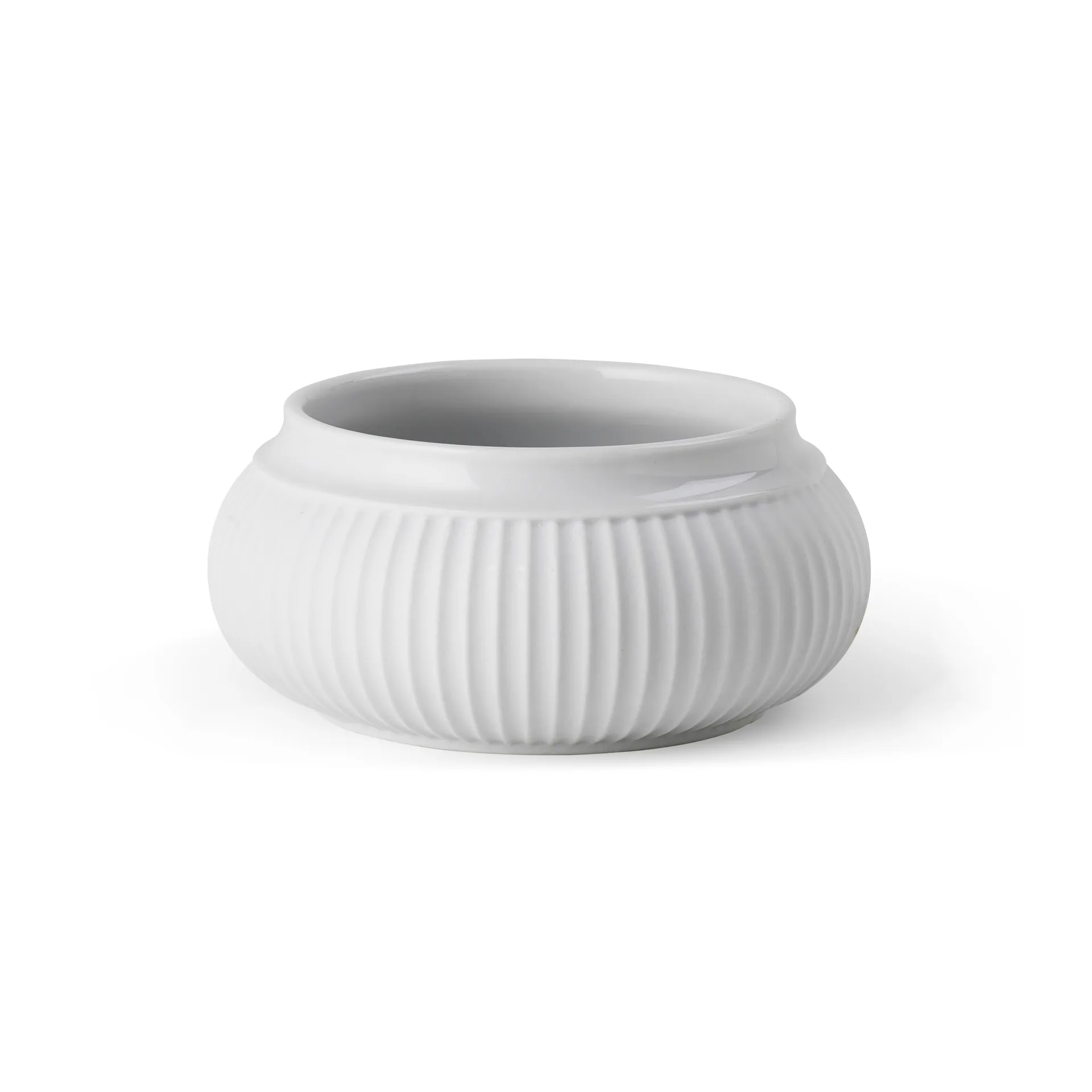 Candelieri Curve Block Ø 11 cm, Bianco Lyngby Porcelæn