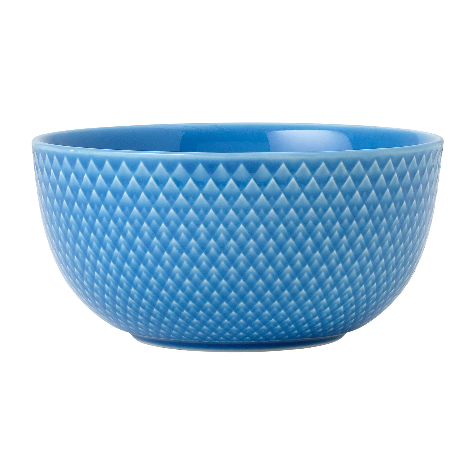 Ciotola Rhombe Ø 13 cm, Blu Lyngby Porcelæn