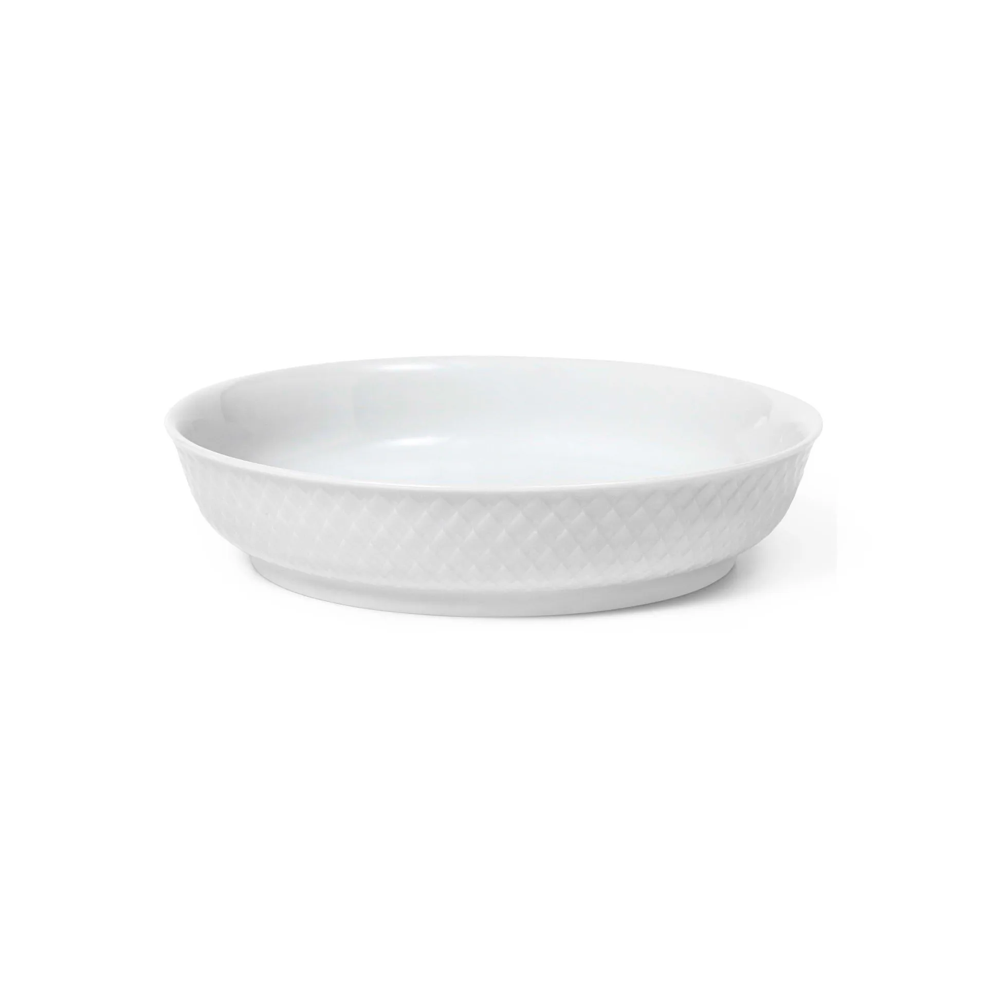 Piatto da dolce Rhombe Ø 16 cm, Bianco Lyngby Porcelæn