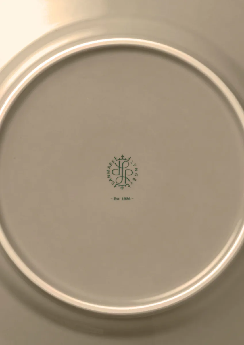 Piatto da pranzo Rhombe Earth Ø23 cm, Argilla Lyngby Porcelæn