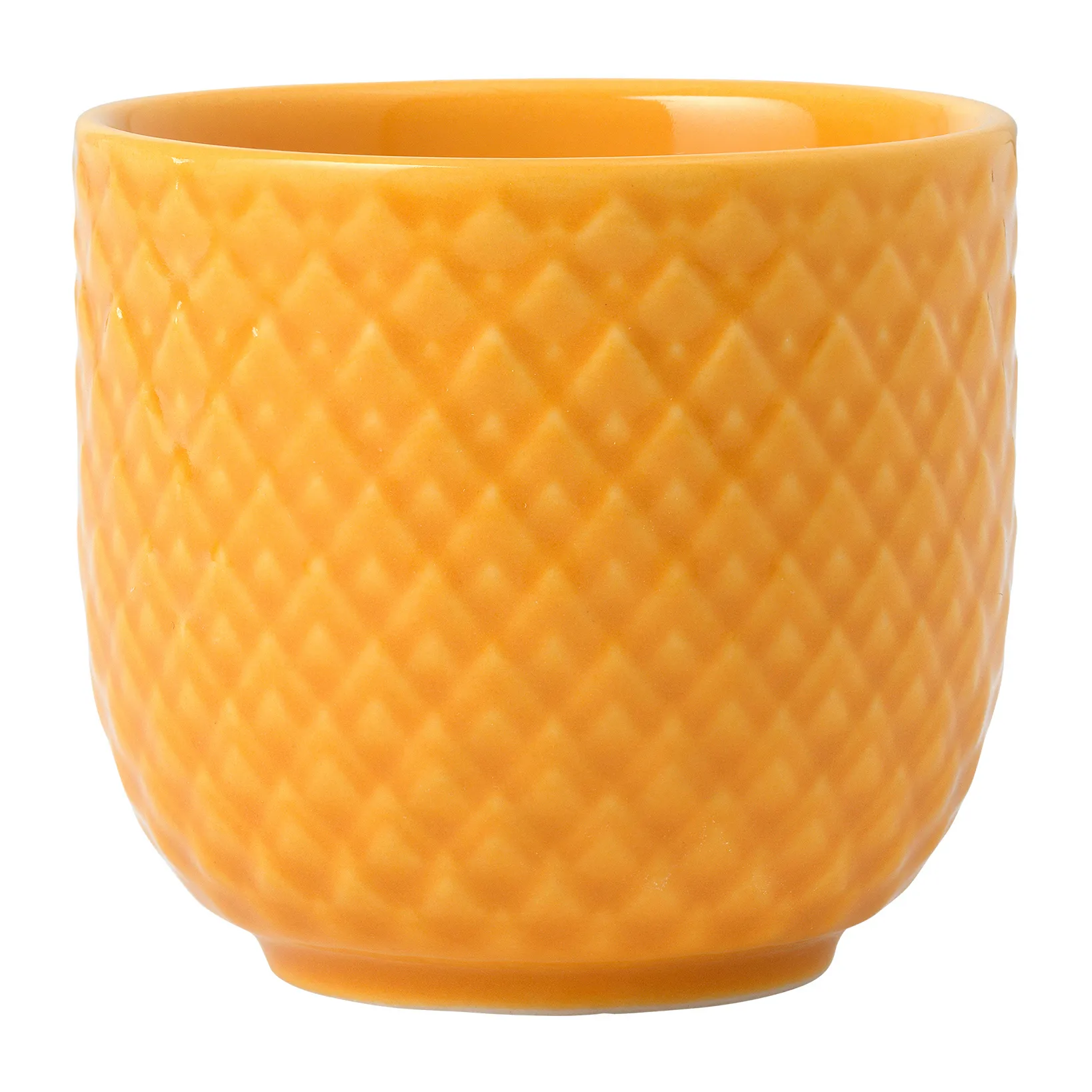 Portauovo Rhombe Ø 5 cm, Giallo Lyngby Porcelæn