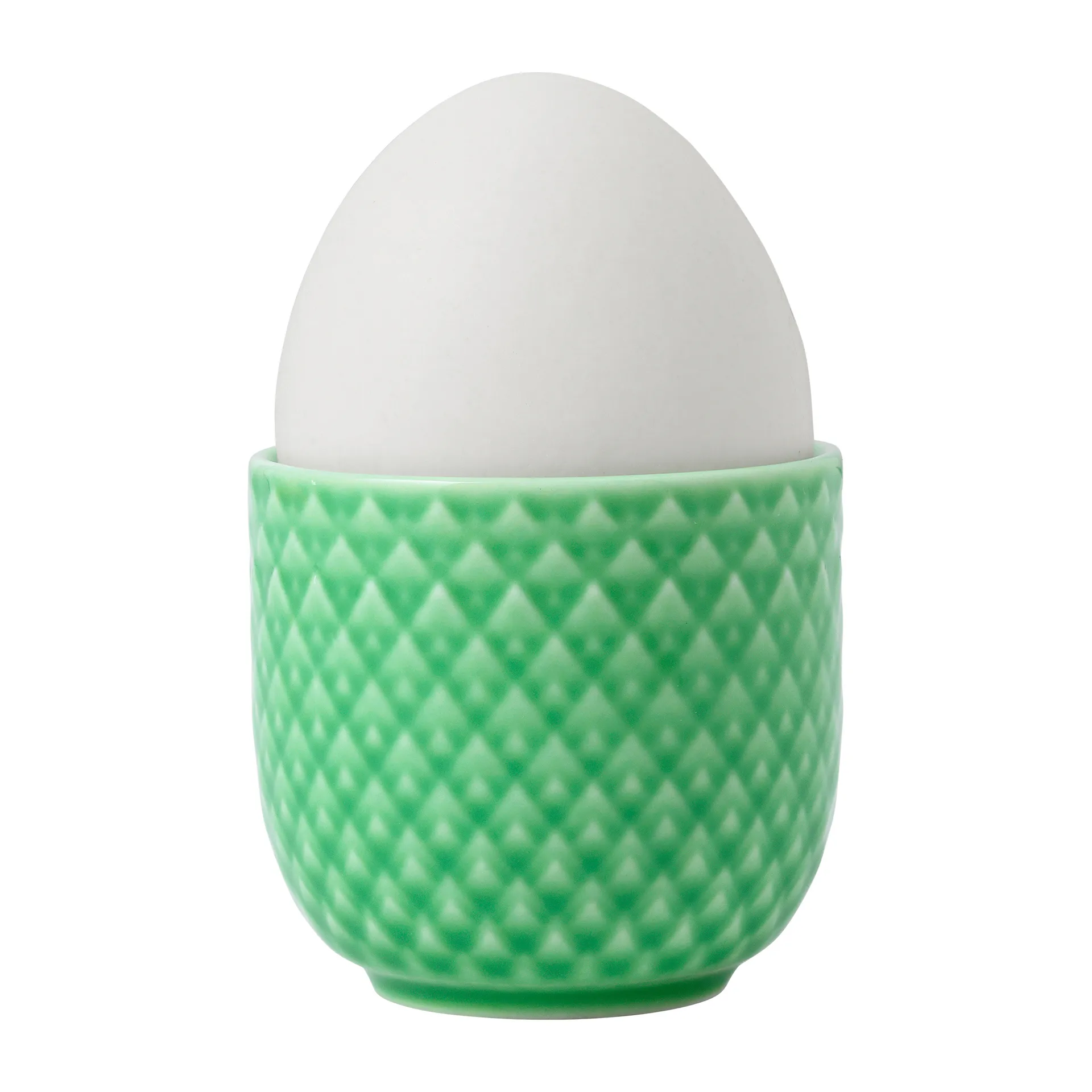 Portauovo Rhombe Ø 5 cm, Verde Lyngby Porcelæn