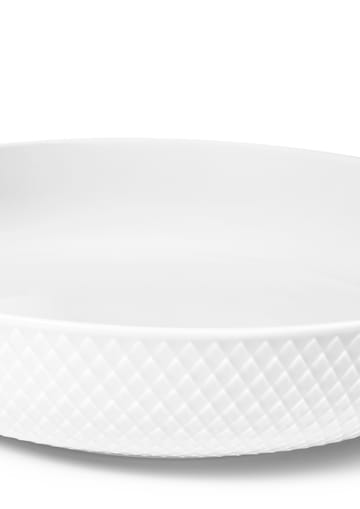 Rhombe Ciotola da portata Ø28 cm - Bianco - Lyngby Porcelæn
