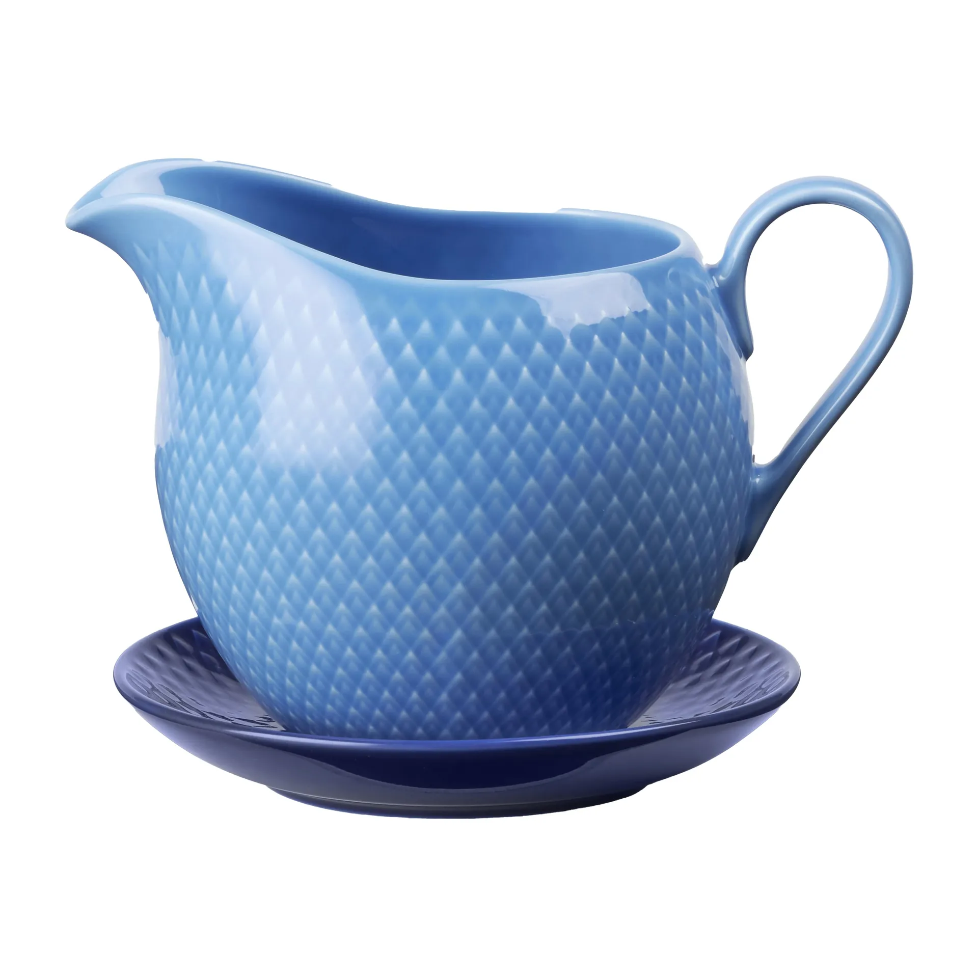 Salsiera Rhombe 67 cl, Blu Lyngby Porcelæn