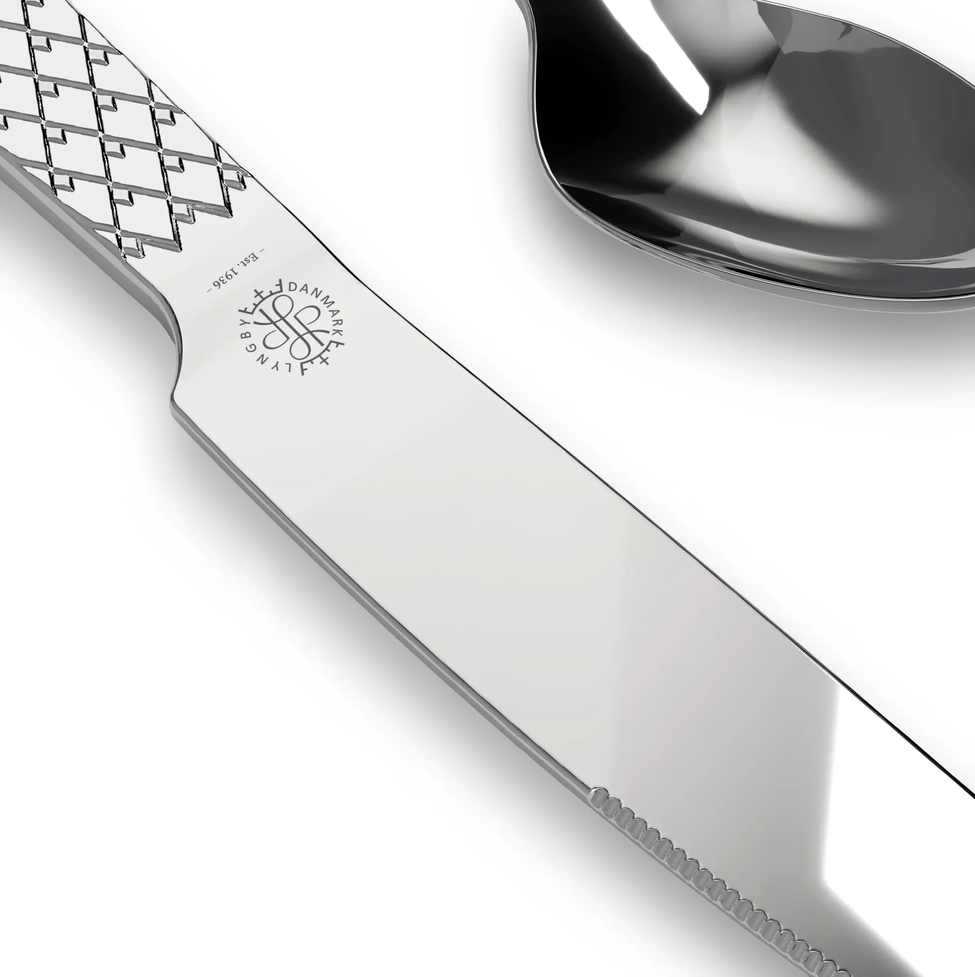 Set di posate Rhombe, 16 pezzi Lyngby Porcelæn