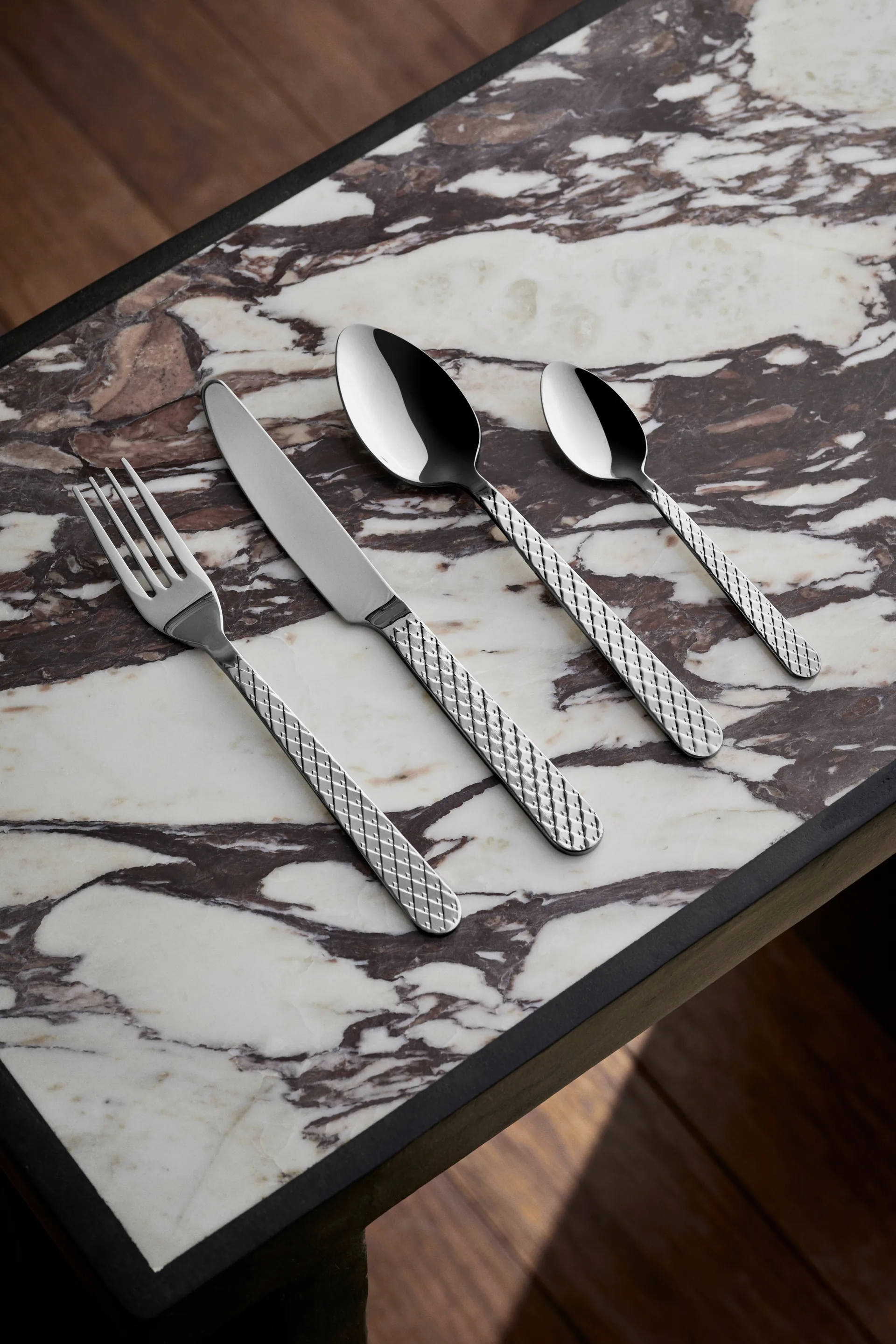 Set di posate Rhombe, 16 pezzi Lyngby Porcelæn