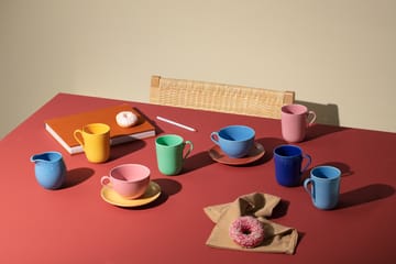 Tazza da t�è con piattino Rhombe - Rosa-sabbia - Lyngby Porcelæn