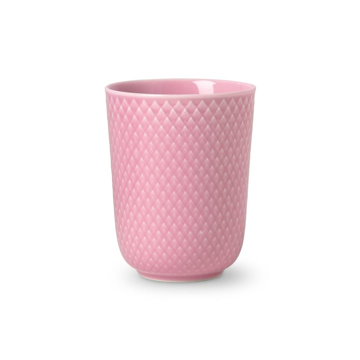 Tazza senza manico Rhombe mug 33 cl - rosa - Lyngby Porcelæn