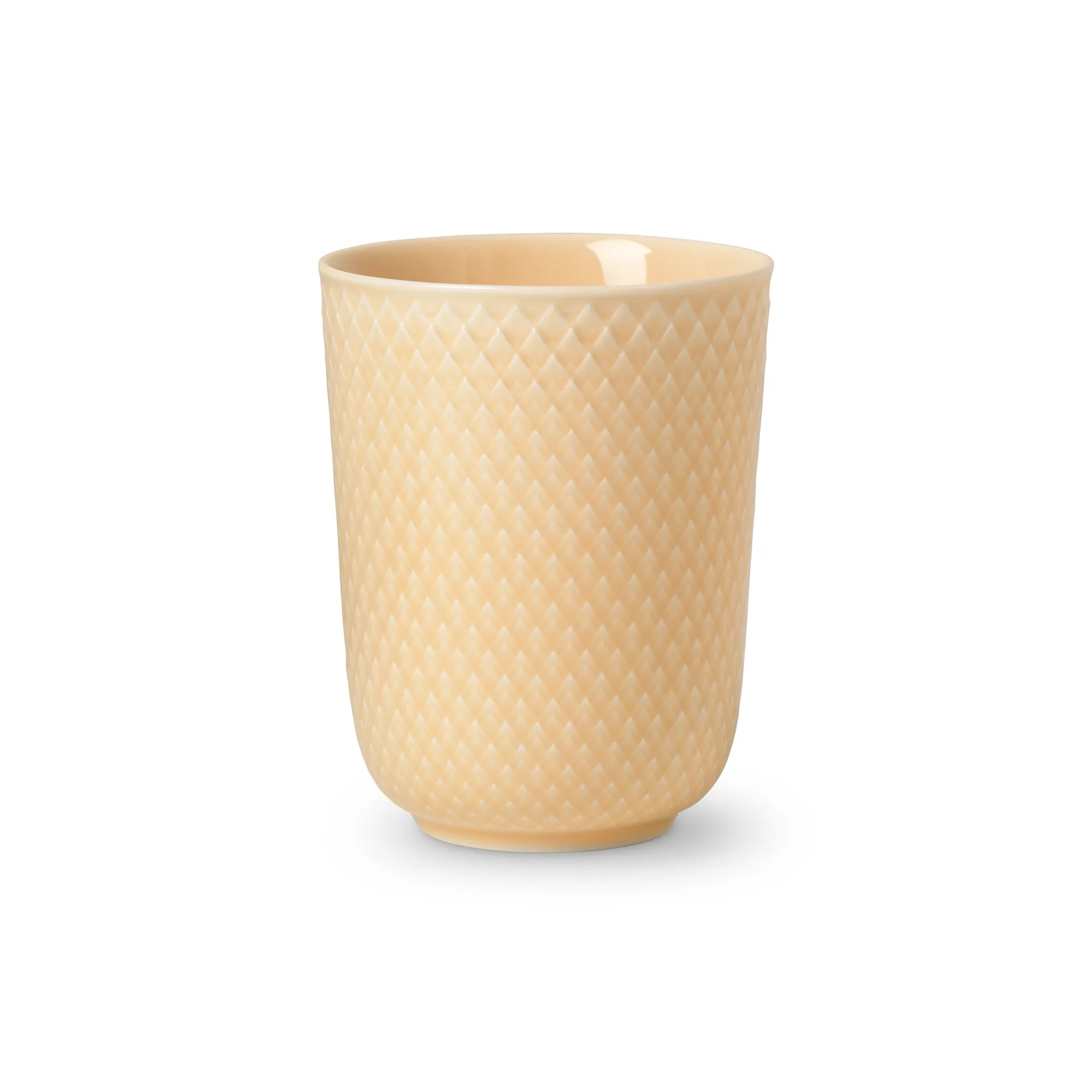 Tazza senza manico Rhombe mug 33 cl, sand Lyngby Porcelæn