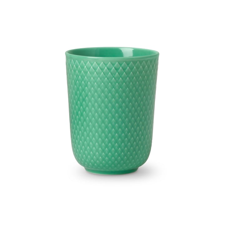 Tazza senza manico Rhombe mug 33 cl - verde - Lyngby Porcelæn