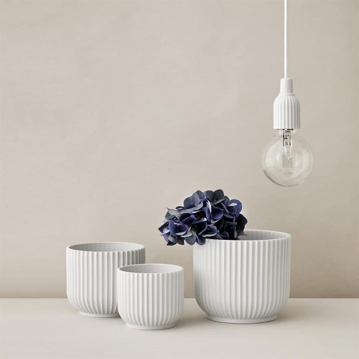 Vaso da fiori Lyngby bianco - Ø 11,5 cm
​ - Lyngby Porcelæn