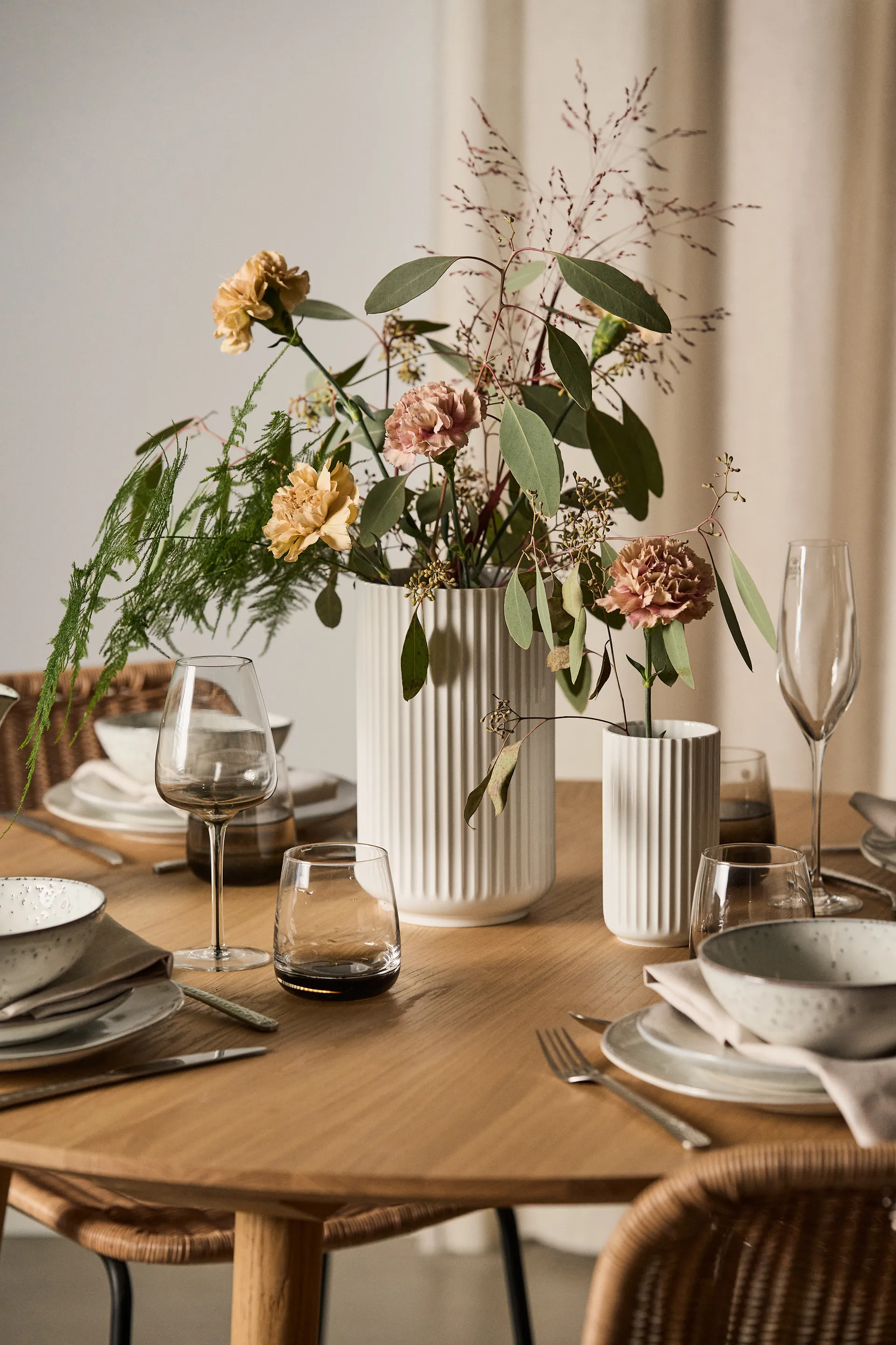 Vaso Lyngby bianco, 15 cm Lyngby Porcelæn