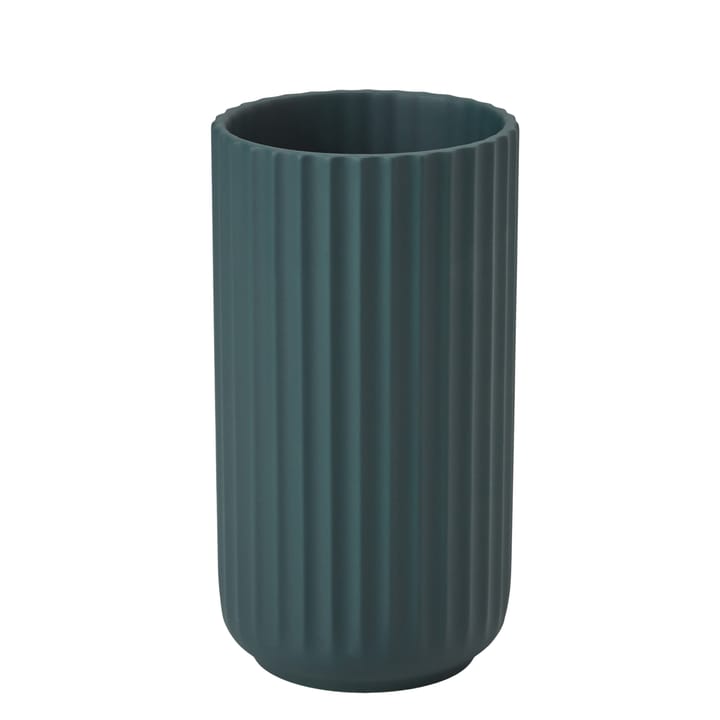 Vaso Lyngby Copenhagen verde opaco - 20 cm - Lyngby Porcelæn