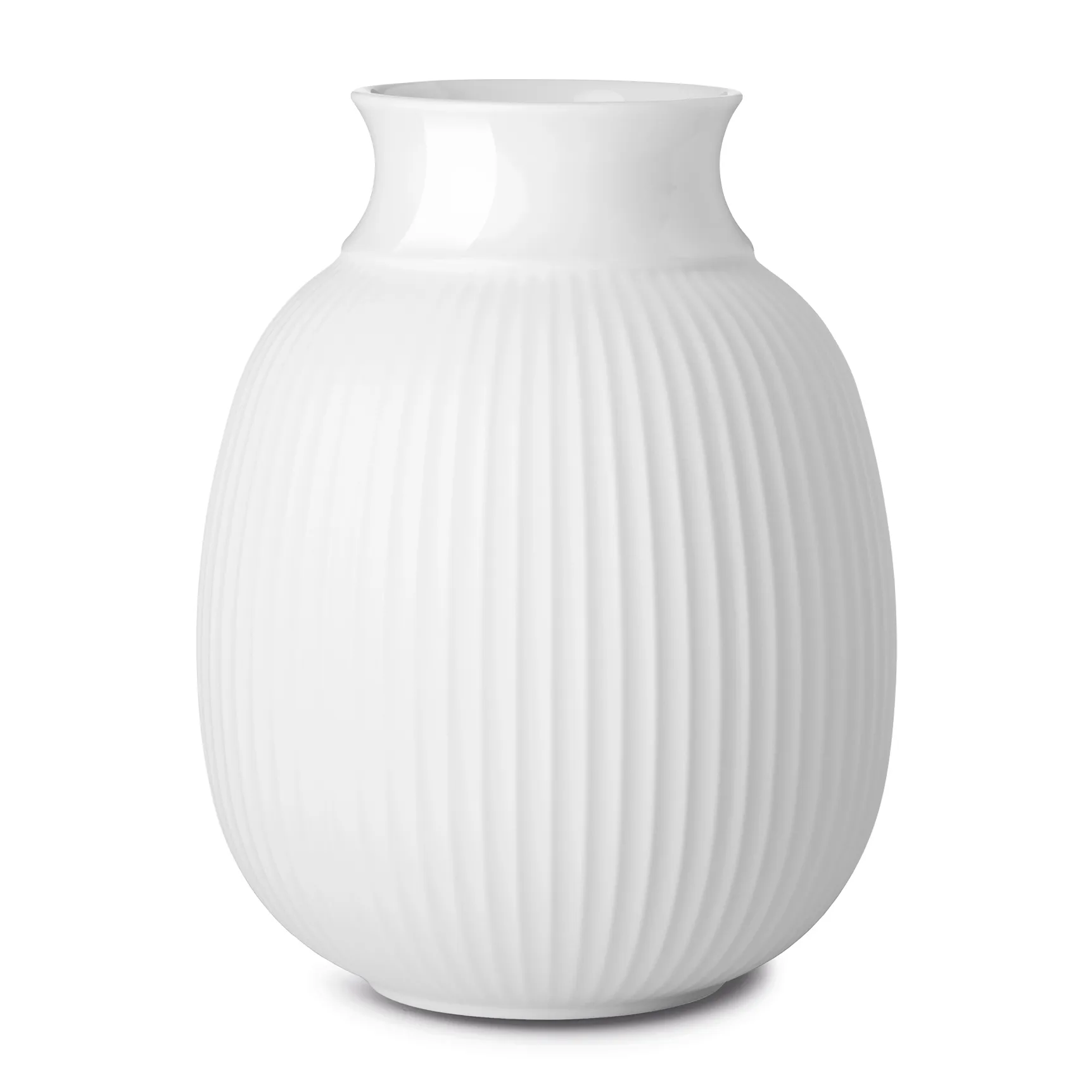 Vaso Lyngby Curve 12 cm, Bianco Lyngby Porcelæn