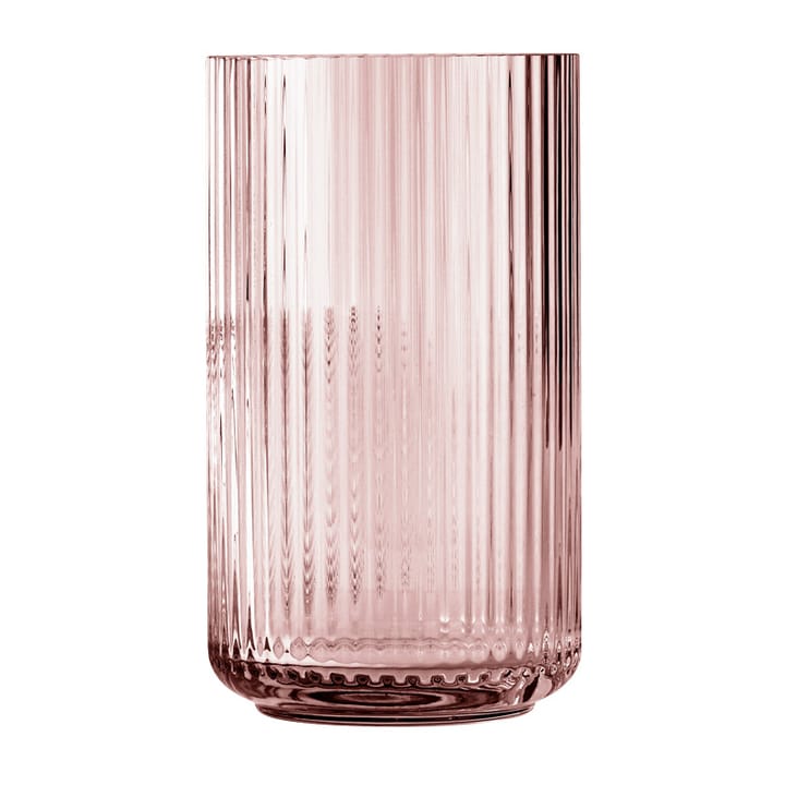 Vaso Lyngby in vetro bordeaux - 31 cm - Lyngby Porcelæn