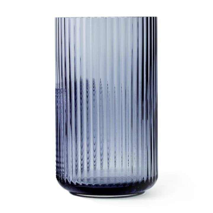 Vaso Lyngby in vetro midnight blue - 31 cm - Lyngby Porcelæn