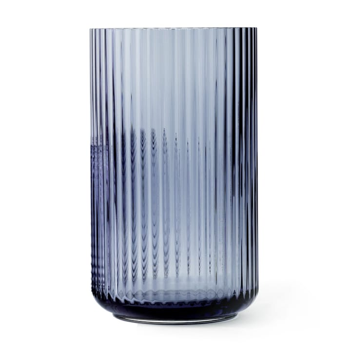 Vaso Lyngby in vetro midnight blue - 38 cm - Lyngby Porcelæn