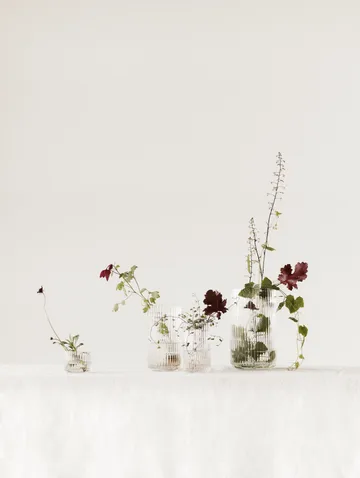 Vaso Lyngby in vetro trasparente - 25 cm - Lyngby Porcelæn