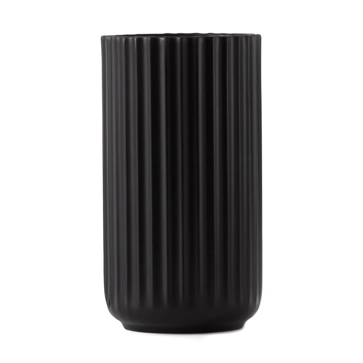 Vaso Lyngby nero opaco - 15 cm - Lyngby Porcelæn