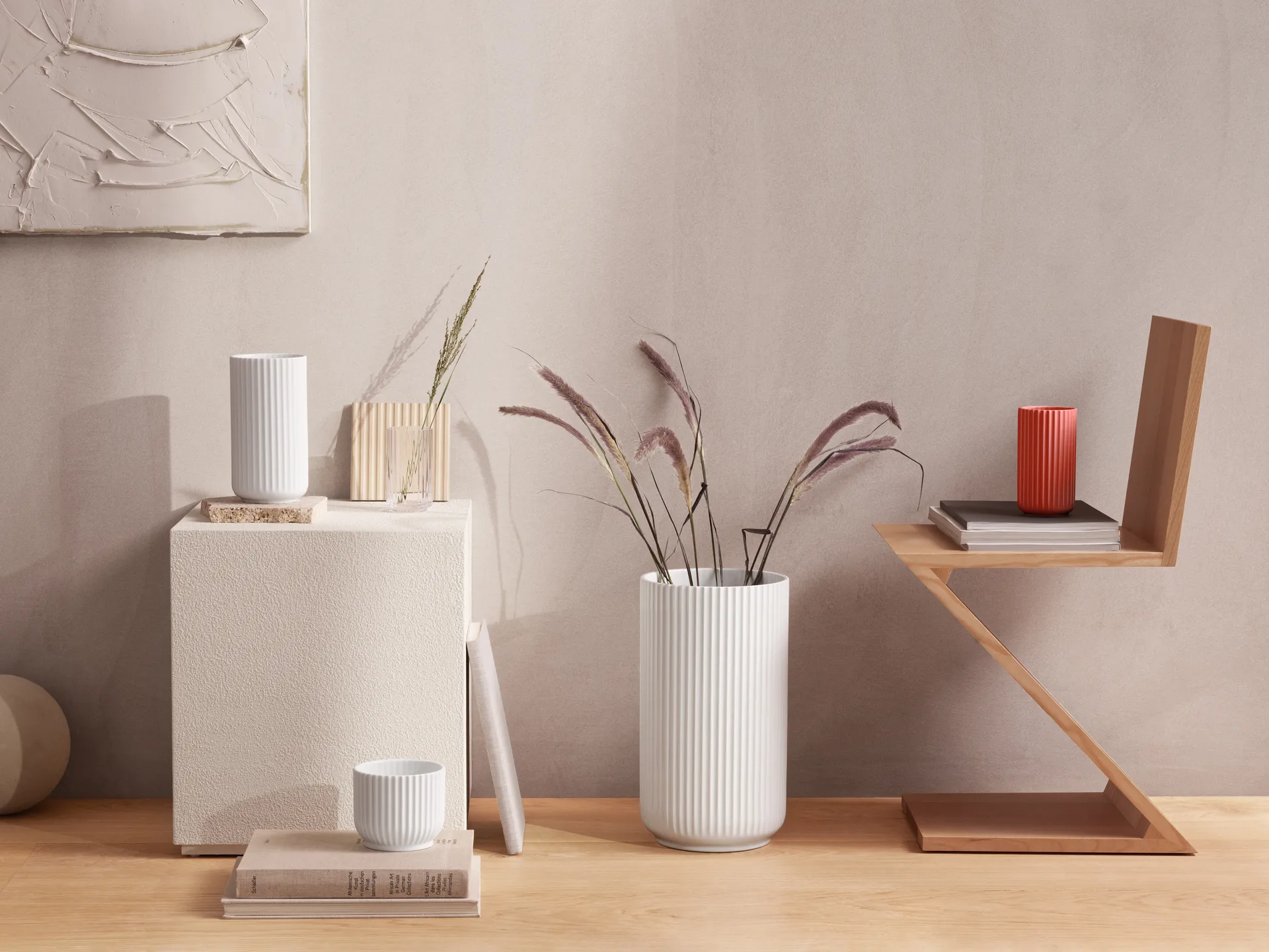 Vaso Lyngby, Rosso, 15,5 cm Lyngby Porcelæn