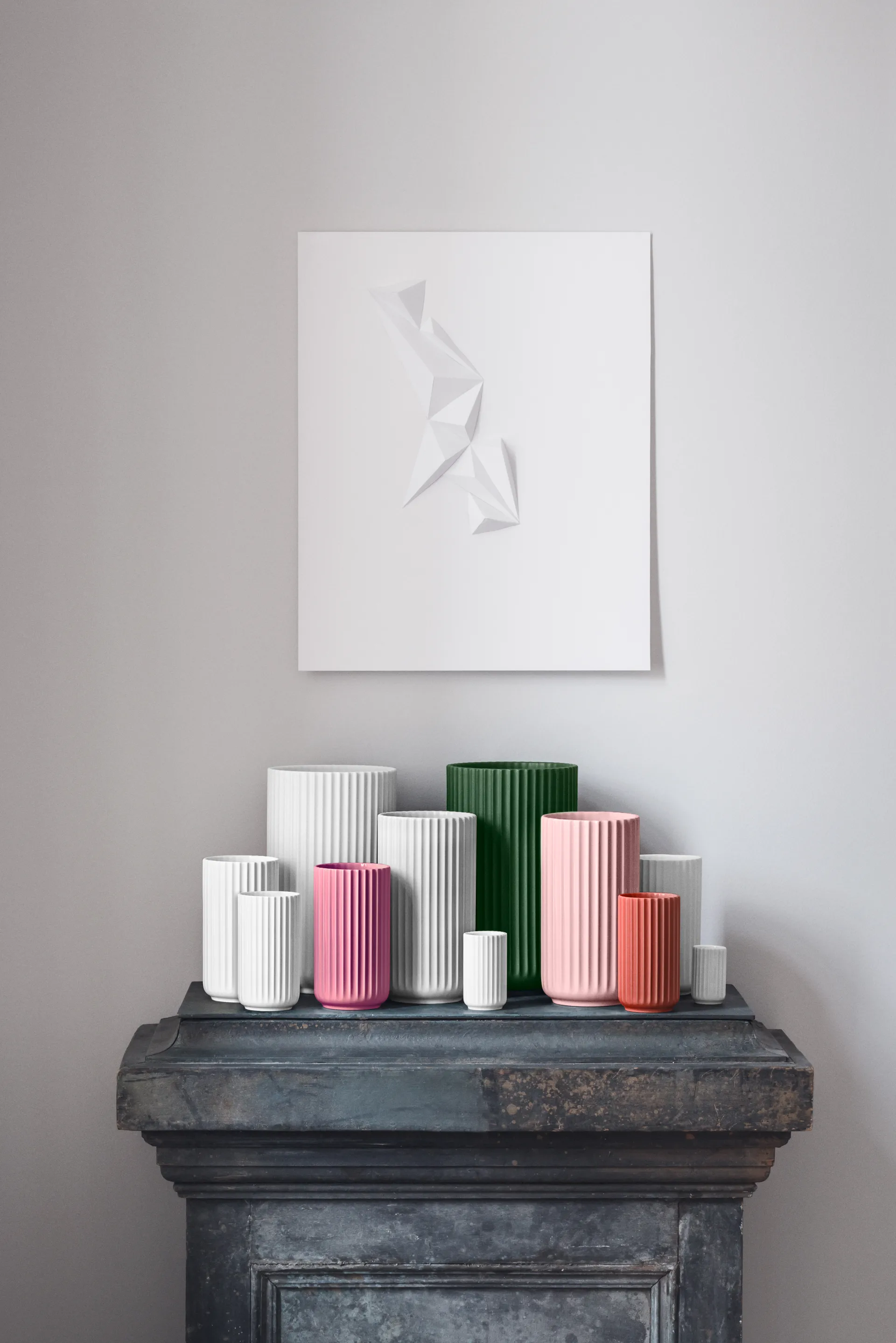 Vaso Lyngby, Rosso, 15,5 cm Lyngby Porcelæn