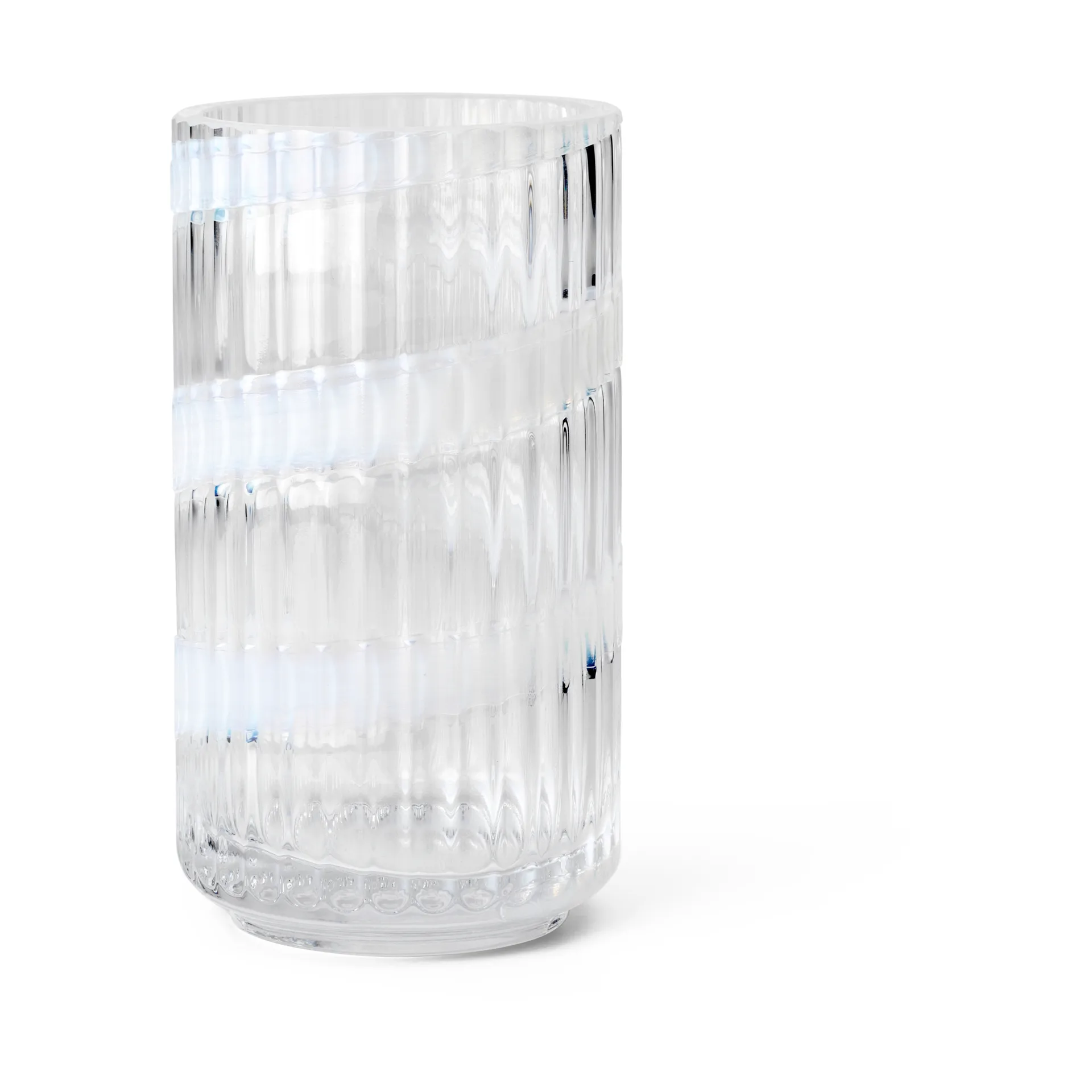 Vaso Lyngby, White swirl, 15,5 cm Lyngby Porcelæn