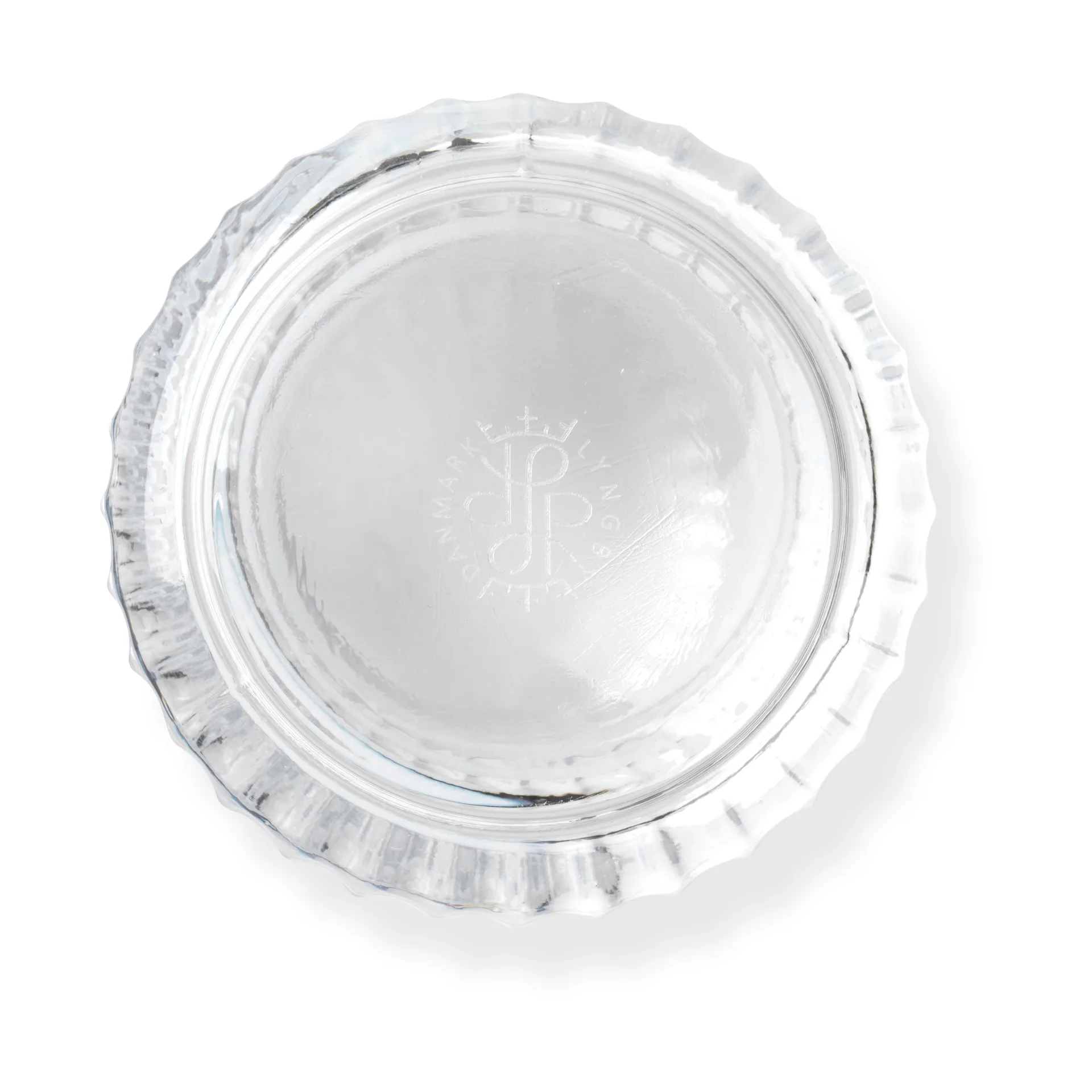 Vaso Lyngby, White swirl, 15,5 cm Lyngby Porcelæn